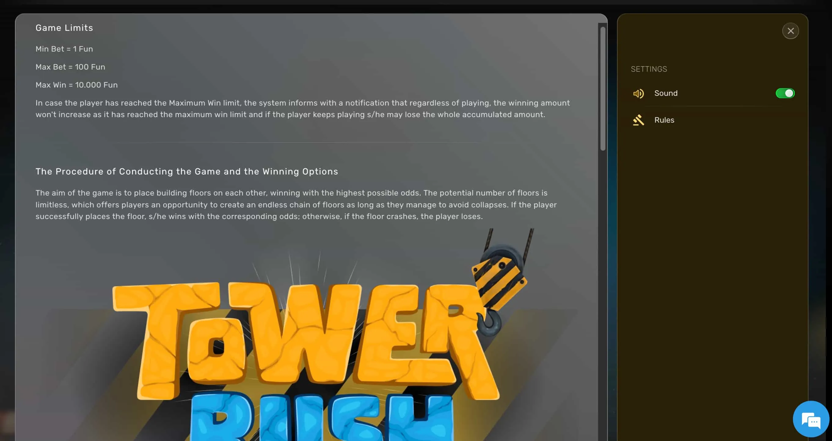Profil Technique de Tower Rush